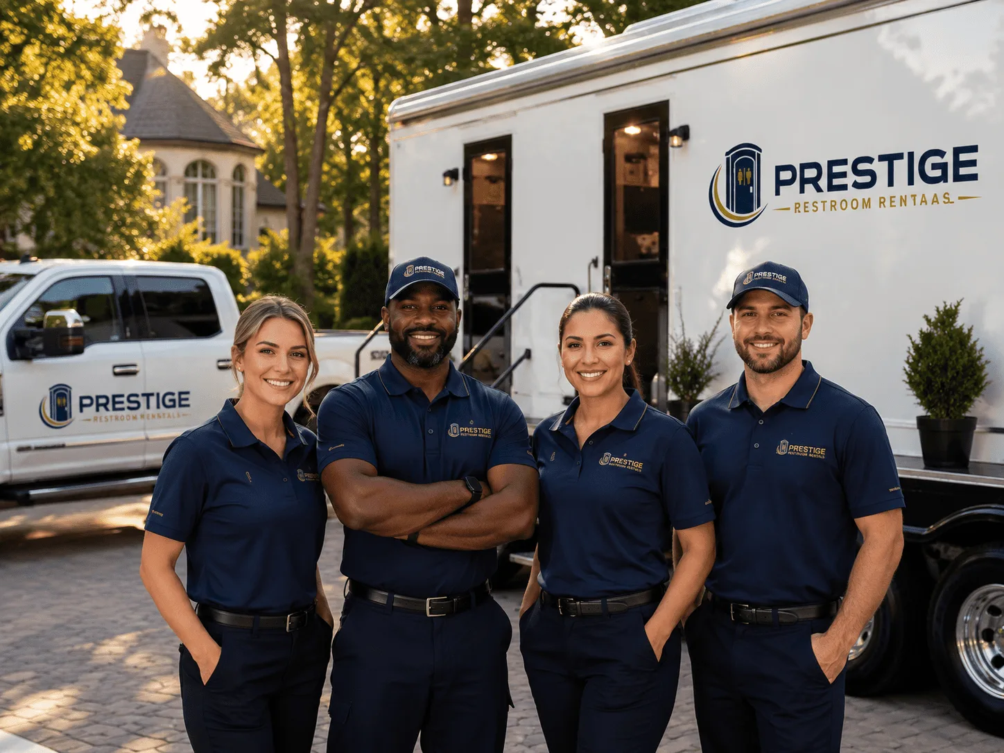 Trusted Luxury Portable Restrooms company in Pool, WV